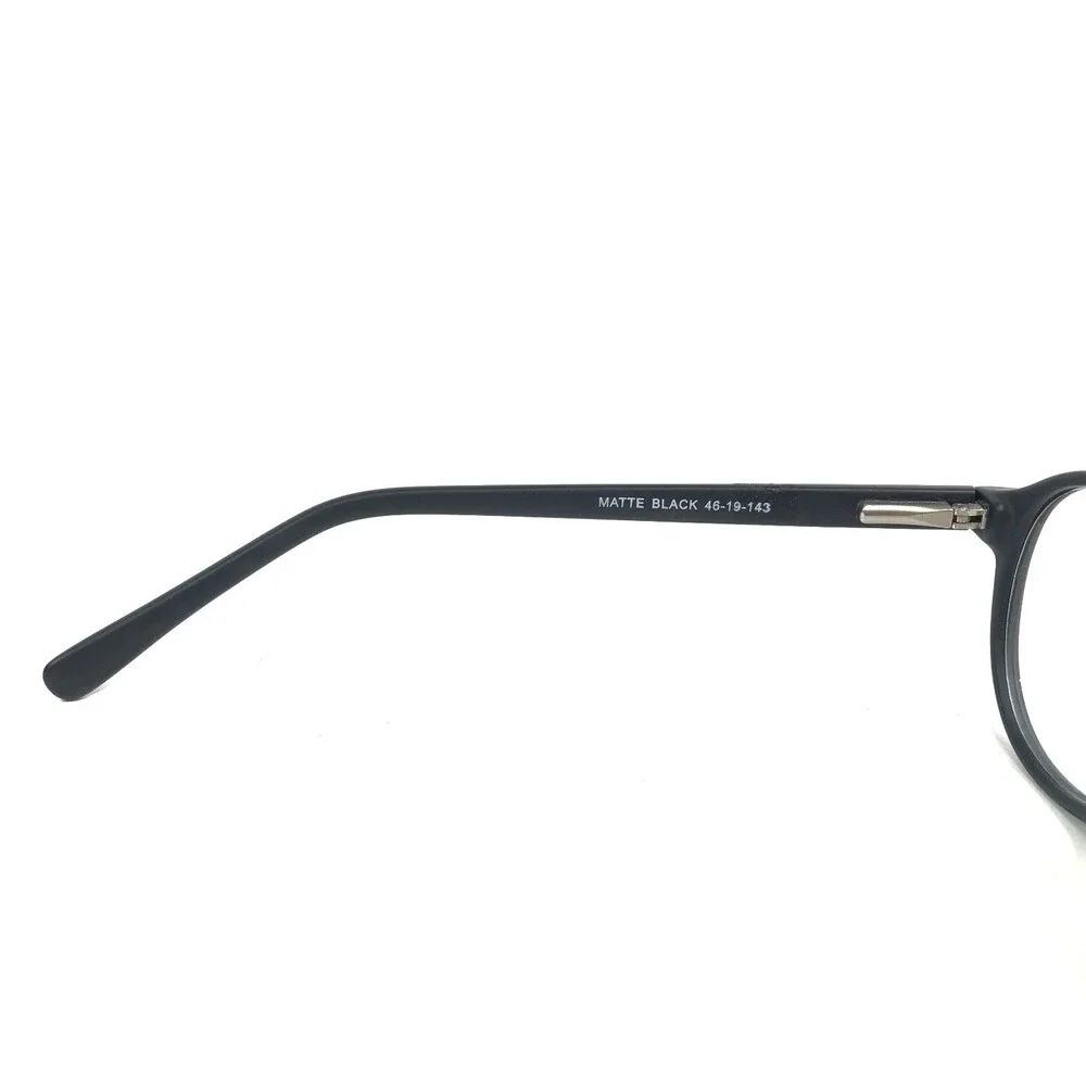 Blue Surf EN3996 MATTE BLACK Eyeglasses Frames Round Full Rim 46-19-143
